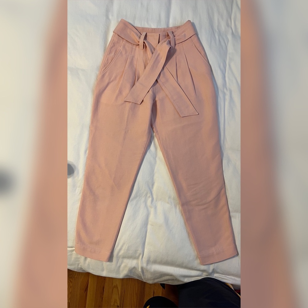 Joie high waisted tie pants